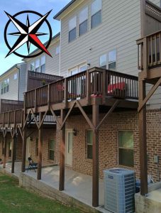 Wood Deck Inspection with Framing Wood Deck Inspection with Framing