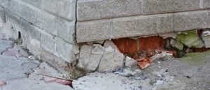 brick crack